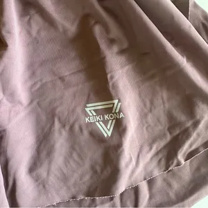 Keiki Kona Flowy Mauve Athletic Shorts Size Small thumbnail 3