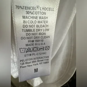 Peloton White and Blue Tank Top thumbnail 6