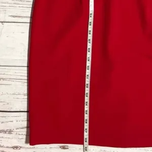 Calvin Klein Sleeveless Red Dress Size 10 thumbnail 9