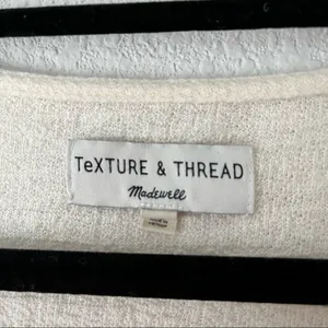 Madewell “Texture & Thread” Top with Tie thumbnail 2