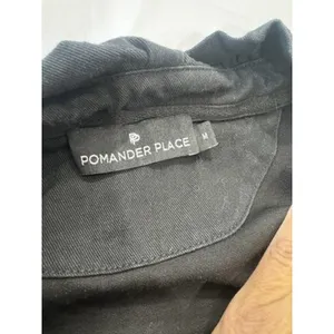 Tuckernuck Pomander Place Black Charlotte Terry Ruffle Collar Shirt Dress Medium thumbnail 9