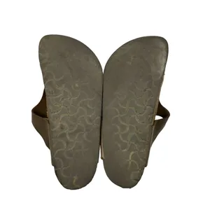 Birkenstock Women's Gizeh Slip on Brown Leather Sandals Size 36‎ US 5-needs TLC thumbnail 2