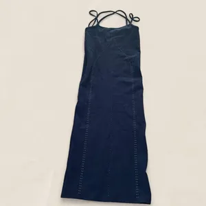 Dion Lee X Carbon38 navy Seamless Bodycon Dress | size xs-s workout active thumbnail 5