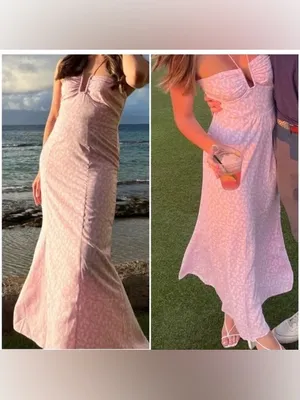 Abercrombie & Fitch Bloggers Favorite Pink Floral‎ Cinched Halter Maxi Dress thumbnail 9