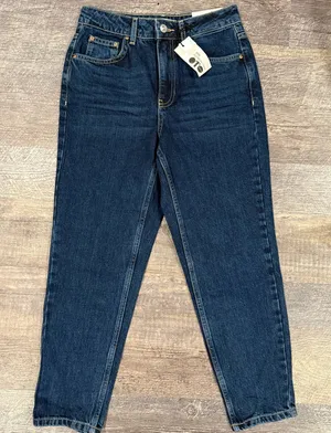 Topshop High Waisted Petite Mom Jeans thumbnail 1