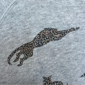 Rails Theo Jaguar Sweatshirt Grey Crew Neck Pullover Size Small thumbnail 10