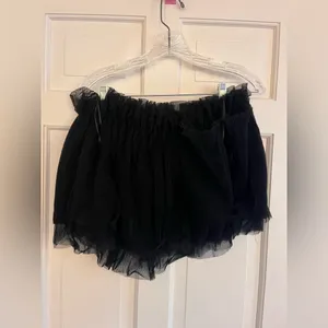Tuckernuck Hyacinth House Willa Tulle Top Black XS NWT thumbnail 3