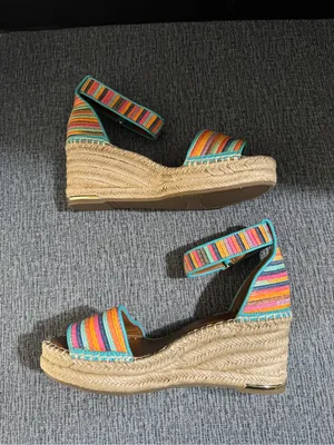 Franco Sarto Women’s Clemens Espadrille Wedge Sandals thumbnail 6