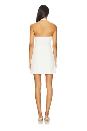 Steve Madden Juvia Dress in Antique White thumbnail 3