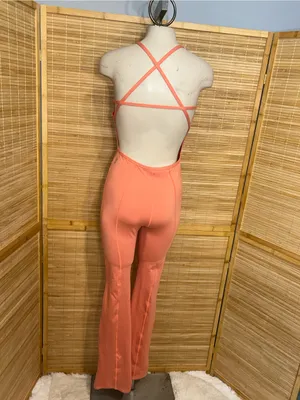 Women’s Free People Movement FP Heat Waves Onesie jumpsuit bodysuit small thumbnail 3
