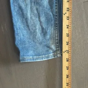 7 For All Mankind Josefina Skinny Boyfriend Distressed Acid Wash Jeans‎ Size 29 Mid Rise thumbnail 7
