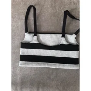 Free People Movement Tighten Up Reversible Bra Black Combo Striped XS/S NEW thumbnail 3