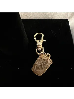 Coffee Cup Keychain or Purse Charm White thumbnail 2