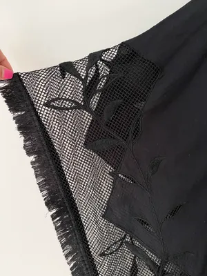 Embroidered Kimono Style Dress/ Cover-Up, Size XS/S thumbnail 8