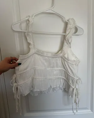 Boutique White Tank Top thumbnail 5