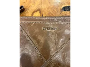 IVESIGN Leather Wristlet Zipper Clutch RFID Card Holder thumbnail 8