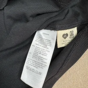Madewell One-Shoulder Ribbed Tank Top Womens XL Black Slim Stretch Fitted thumbnail 7