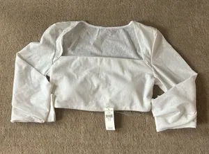 Aerie offline long sleeve cropped top thumbnail 1