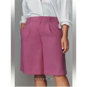Anthropologie Maeve Skirty Culotte Shorts thumbnail 6