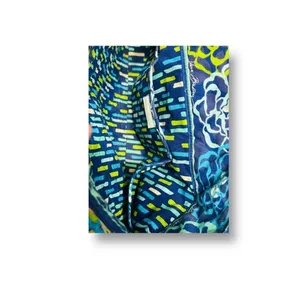 Vera‎ Bradley Katalina Blues Quilted Floral Tote Bag Travel Shoulder Purse Boho thumbnail 2