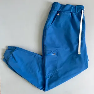 FIGS Zamora FIONx Jogger Royal Blue High Waisted Scrub Pants thumbnail 6