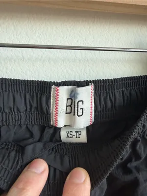 BDG Urban Outfitters Jess Straight Leg Nylon Track Pants Black XS thumbnail 8