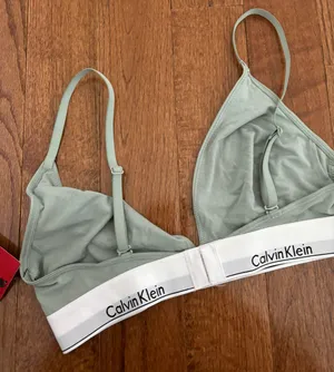 Calvin Klein NWT Women's Modern Cotton Lightly Lined Triangle Wireless Bralette thumbnail 5