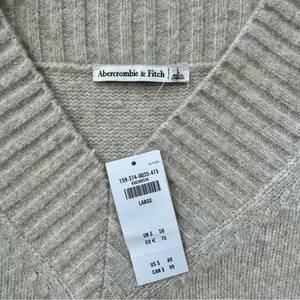 NWT abercrombie tan sweater dress Size L thumbnail 6