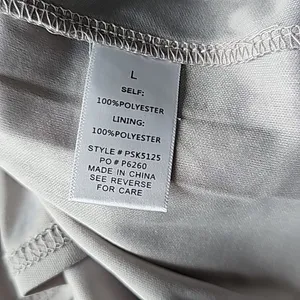 Polagram‎ -1925 Tulle Mesh Skirt Light Grey Midi Length Boho Balletcore Large thumbnail 8