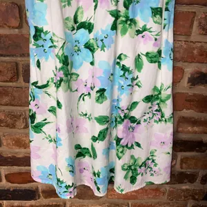 NWT Old Navy Pastel Floral Short Sleeve Smocked Mini Swing Dress Size Medium thumbnail 4