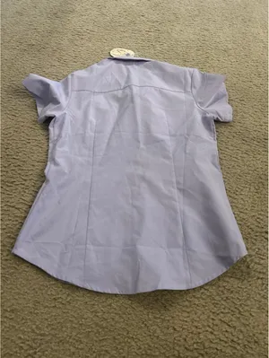 C444 woman top shirt work purple xs cute thumbnail 4