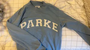 PARKE Sweatshirt Mockneck Baby blue thumbnail 2