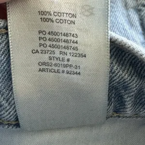 Sunday Best Aritzia Jeans Sz 8 Cowboy Light Blue Straight Leg Jeans thumbnail 12