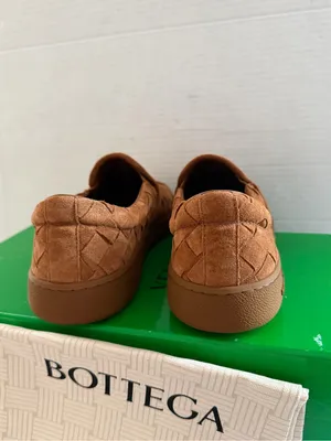 Bottega Veneta Sawyer Intrecciato suede slip-on sneakers Size EU 40 thumbnail 4