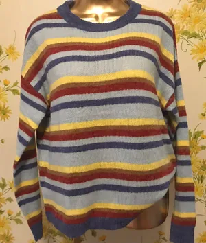 Stripped Oversize sweater size M Multi Size M thumbnail 2