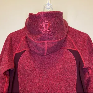 LULULEMON Scuba Full Zip Fleece Hoodie III Rio Mist Boom Juice Red Grape Sz 4 thumbnail 14