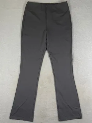 Halara Womens Charcoal Grey Flare Leg High Rise Yoga Pants Size M 7/8 630984 thumbnail 1