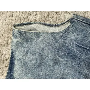 The Dean Group Vintage 90’s Acid Washed Denim Vest Women’s Size Large thumbnail 10