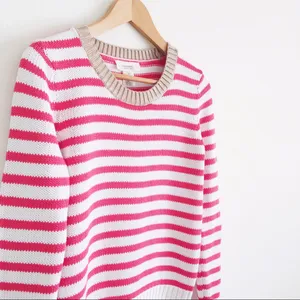 Workshop Andrea Jovine Striped Sweater White thumbnail 3
