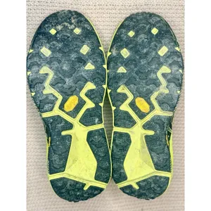 HOKA One One Evo Speedgoat Trail Running Shoes Vibram Citrus Black Women 8.5 EUC thumbnail 6
