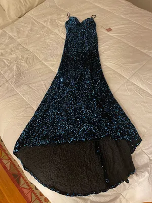 Prom Dress Black Size 2 thumbnail 1
