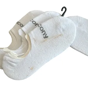 NEW Saucony Women’s No Show Cushioned Invisible Liner Socks White 5 Pairs thumbnail 4