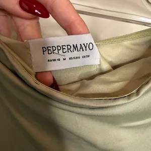 Peppermayo One Shoulder Dress in Light Green thumbnail 4