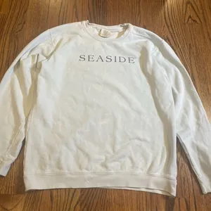 Comfort Colors Seaside Florida Baby Blue Crewneck Sweatshirt Size S (Flawed) thumbnail 1