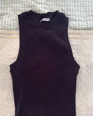 ZARA Black Tank Top thumbnail 1