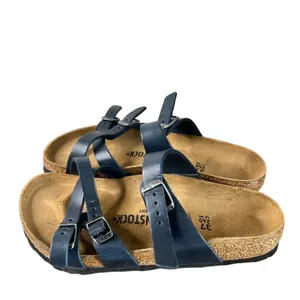 Birkenstock Women's Franca Blue Sandal Size 37 aka 6 #B1234 thumbnail 5