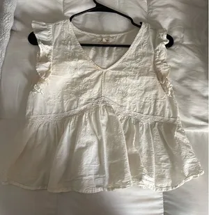 Love Note White Tank top thumbnail 1