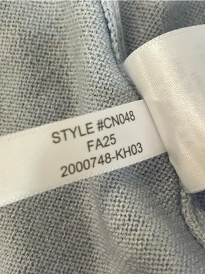 J. Crew Pale Blue Merino Wool Polo Sweater thumbnail 6