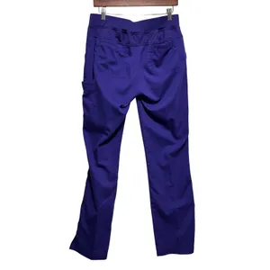 Greys Anatomy Barco Women Scrub Pants S Purple Style 4277 Cargo Pocket‎ Uniform thumbnail 2