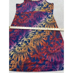 Columbia Freezer III Dress Womens SizeM PFG Tropical Floral Tank Sundress Empire thumbnail 14